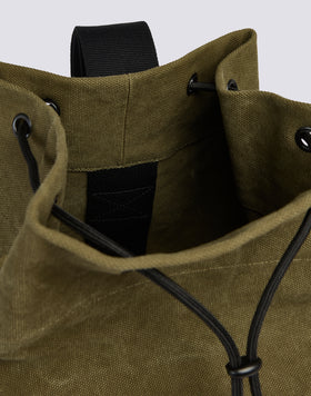 SAC À BANDOULE EN COTON AVEC DES COULEURS CONTRASTÉES