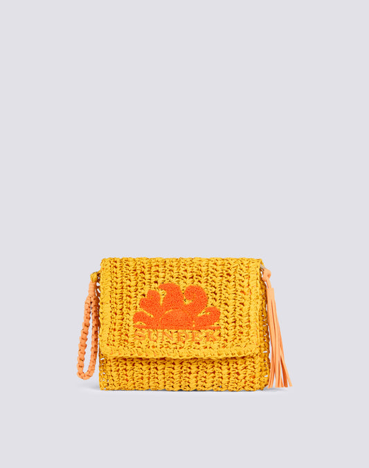 GABI - POCHETTE EN PAPIER PAILLE