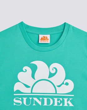 MINI NEW SIMEON LOGO CREW-NECK T-SHIRT