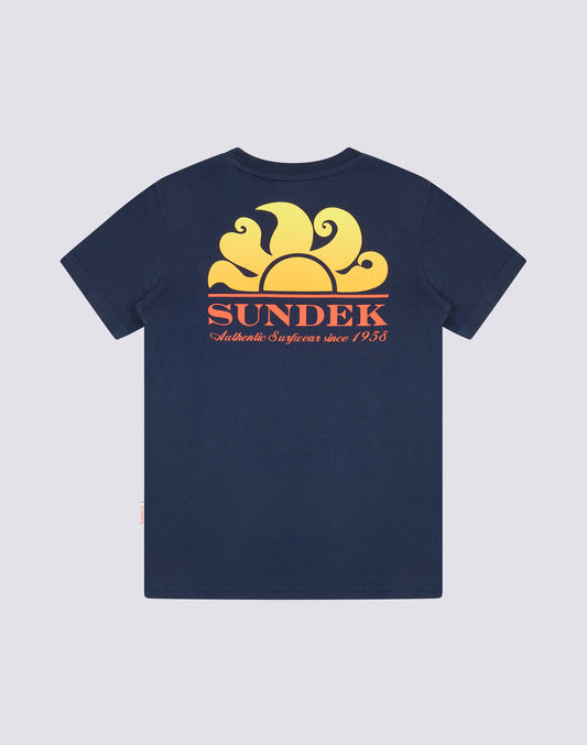 CAMISETA MINI NEW HERBERT CON LOGOTIPO SHADED ESTAMPADO