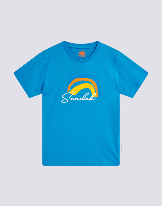 T-SHIRT AVEC IMPRIMÉ ARC-EN-CIEL