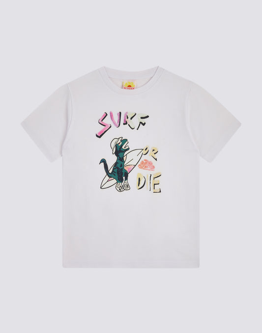 T-SHIRT IMPRIMÉ D'ARCHIVES SURF OR DIE