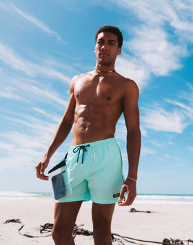 MAILLOT DE BAIN AVEC TISSU EXTENSIBLE ET POCHETTE AMOVIBLE