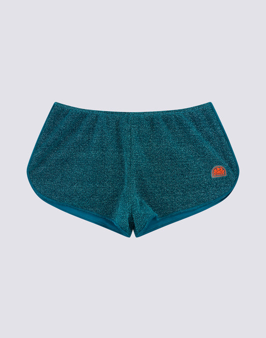 MINI LULIN PANTALONCINO MARE CORTO IN LUREX