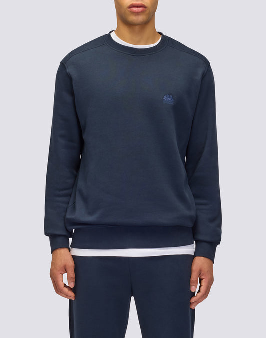 SWEAT-SHIRT À COL RAS DU COU POUR HOMME, COUPE DÉCONTRACTÉE