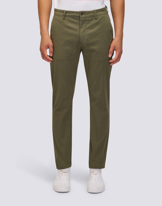 PANTALON CHINO EN TWILL STRETCH