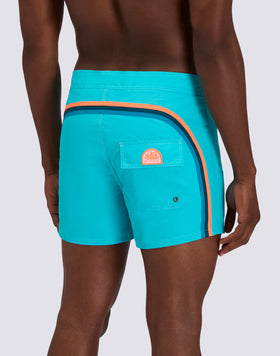BAÑADOR CORTO CON CINTURA FIJA TAFETA ICÓNICA
