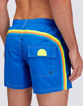 BAÑADOR CORTO CON CINTURA ELÁSTICA TAFETA ICÓNICA