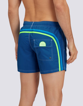 BAÑADOR CORTO CON CINTURA ELÁSTICA TAFETA ICÓNICA