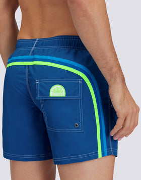 BAÑADOR CORTO CON CINTURA ELÁSTICA TAFETA ICÓNICA