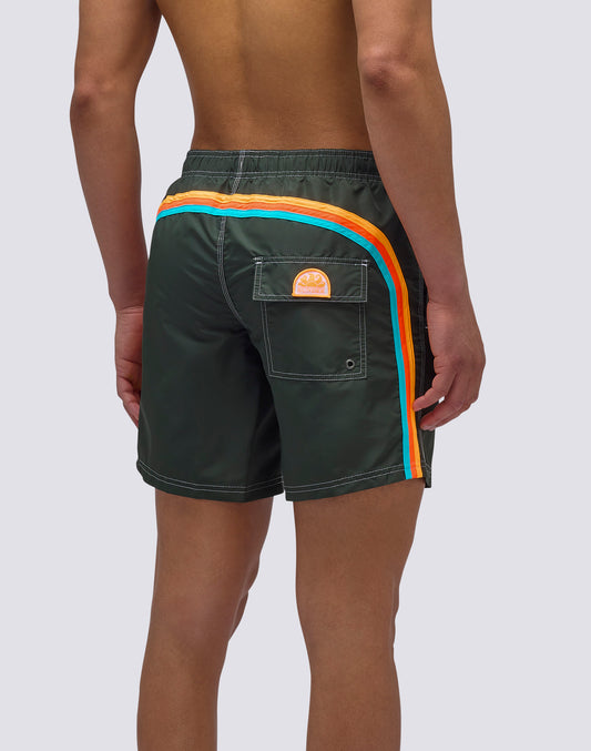 COSTUME DA BAGNO LUNGHEZZA MEDIA VITA ELASTICATA ICONIC TAFFETA