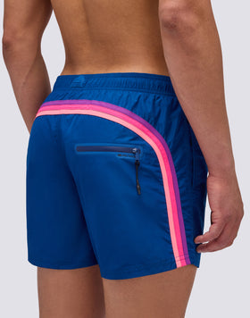 MEMORY STRETCH WAIST SWIM TRUNKS