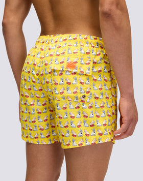 TRAJE DE BAÑO CON PANTALÓN PROYECTO PELO - BEACH FRENCH BULLDOG
