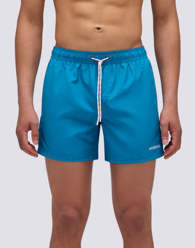 SHORT SWIMSHORTS WITH ELASTIC WAIST IN REPREVE® RECYCLED POLYESTER