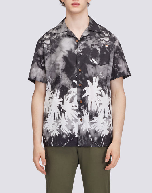 CAMISA DE BOLOS CON ESTAMPADO