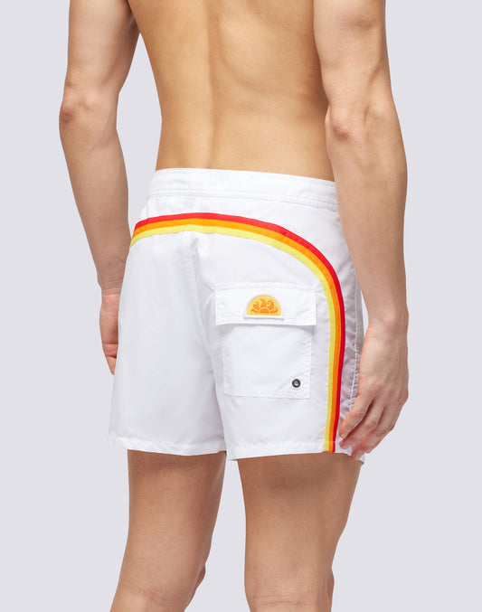 SHORT SWIMSHORTS FIXED WAIST ICONIC TAFFETA VINTAGE MODEL