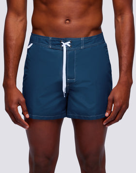 ICONIC TAFFETA FIXED WAIST SHORT SWIMSHORTS