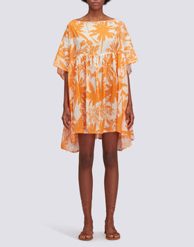 ROBE COURTE IMPRIMÉE TROPIC SAVANNAH