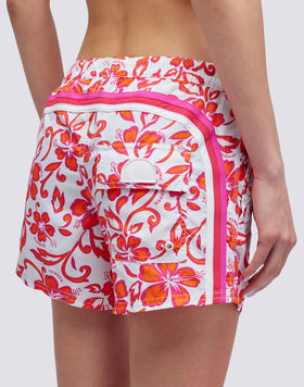 COAST - SHORT DE BAIN REPREVE® IMPRIMÉ HIBISCUS SK23