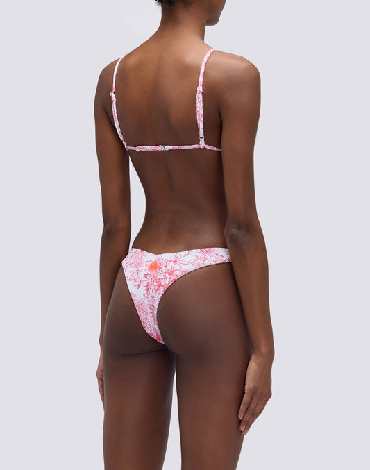 LOREN - BIKINI DE CINTURA ALTA FLEUR DE JOIE