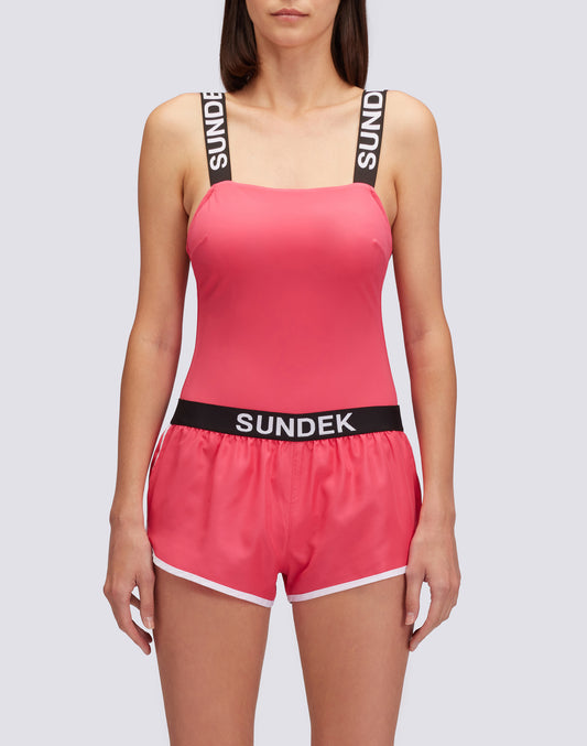 LULIN - MAILLOT DE BAIN SHORT À TAILLE ÉLASTIQUE