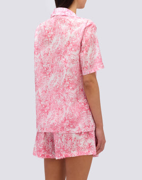 CHEMISE FEMME IMPRIMÉ FLEUR DE JOIE
