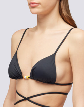HALI - BIKINI CON SUJETADOR TRIANGULAR AJUSTABLE Y BRAGUITA