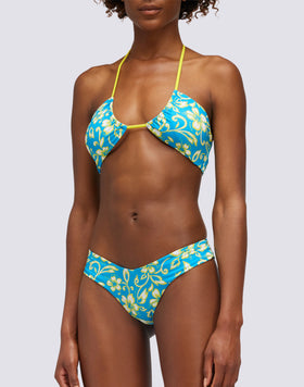 BAUNEI - SK23 PRINT HIGH-LEG BRIEF
