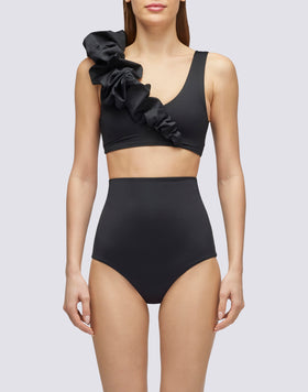 TOP BRALETTE À VOLANTS