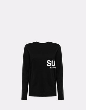 T-SHIRT OVERSIZE À MANCHES LONGUES