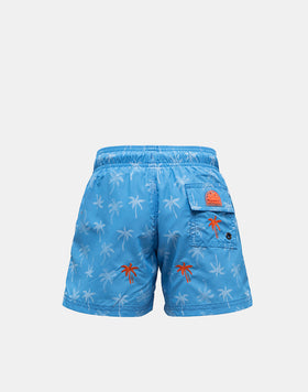 SHORT DE BAIN À TAILLE ÉLASTIQUE
