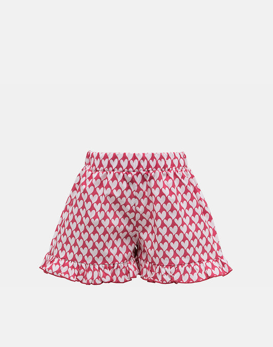 SHORTS IN POPELINE STAMPATO