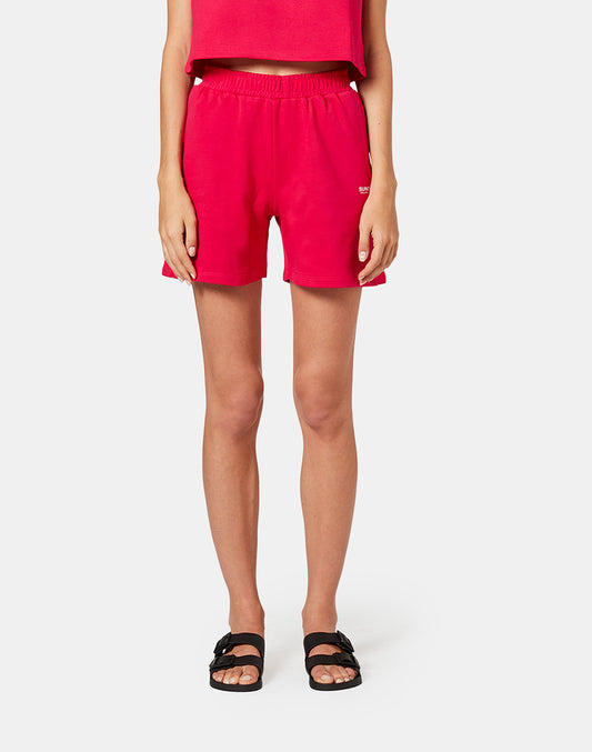 COTTON FLEECE SHORTS, IDEAL FOR WEARING OVER A SWIMSUIT OR FOR LEISURE TIME.