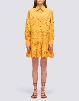 ROBE COURTE EN SANGALLO