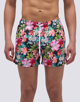 COSTUME DA BAGNO CORTO VITA ELASTICATA STAMPA BORA BORA
