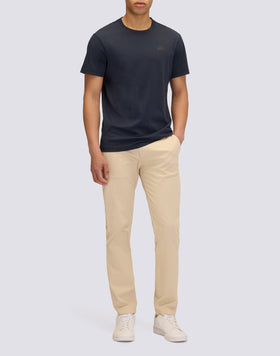 T-SHIRT A TINTA UNITA IN COTONE PIMA