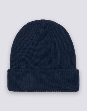 BONNET POUR ENFANT À CÔTES AVEC LOGO