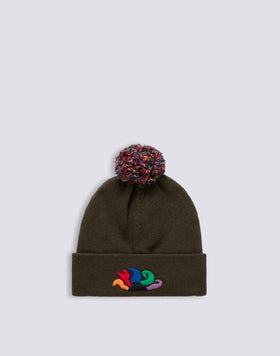 WOOL CHILD'S HAT WITH LOGO