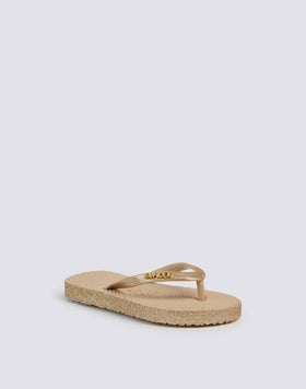MINI RUBBER FLIP-FLOPS WITH GLITTER