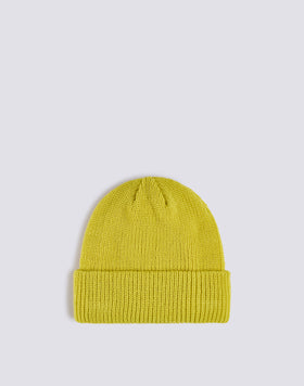 RIB KNITTED BEANIE