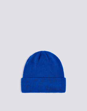 RIB KNITTED BEANIE