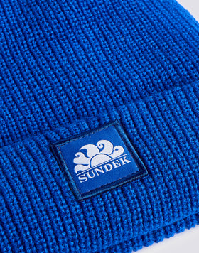 RIB KNITTED BEANIE