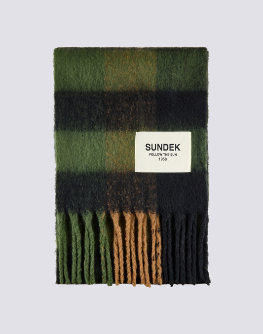 MULTICHECK SCARF