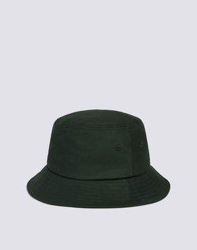 BUCKET HAT WITH EMBROIDERED LOGO