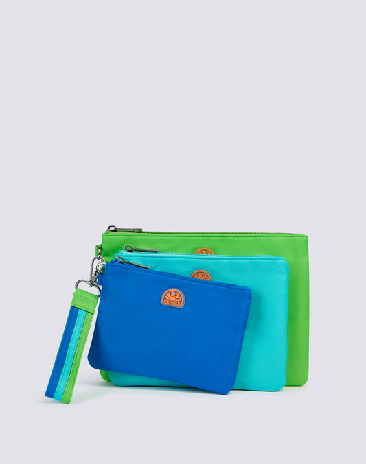 HAN - MINI POCHETTE À 3 AVEC PORTE-CLÉS