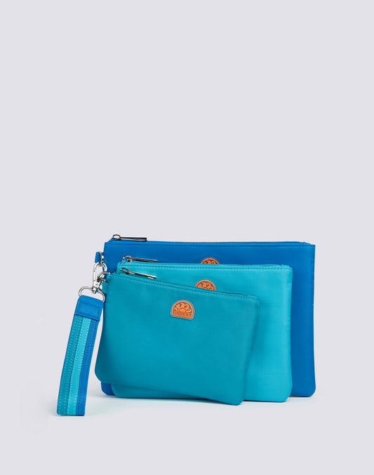 HAN - MINI POCHETTE À 3 AVEC PORTE-CLÉS