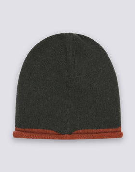 BONNET DE COULEUR CONTRASTÉE