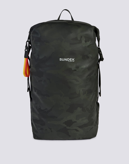 SAC À DOS CAMOU AVEC BANDOULIÈRE RÉGLABLE