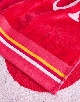 NEW CLASSIC - TELO MARE JACQUARD CON LOGO