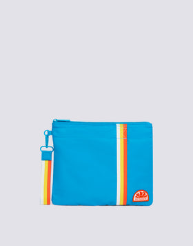 LUDWIG - CLUTCH BAG WITH RAINBOW DETAIL